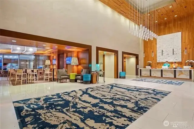 hotel lobby access floor 2