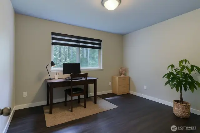 Den off living/dining room.