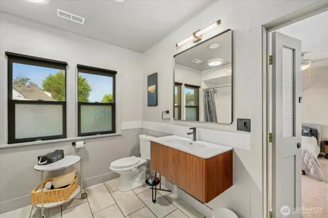 Totally updated main floor bath