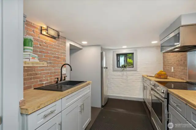 Basement kitchen