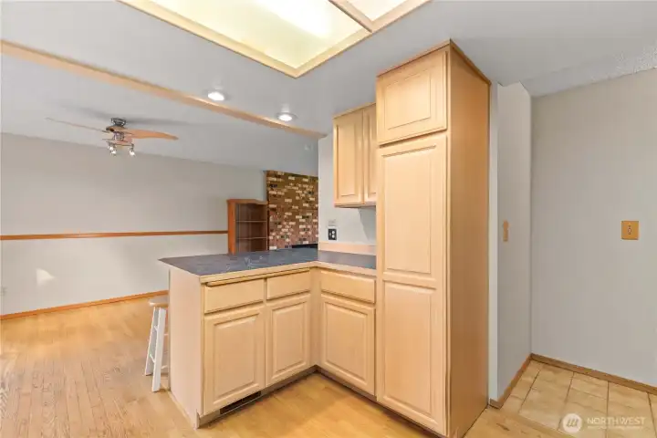 Great pantry storage