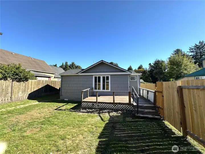 Front of home.