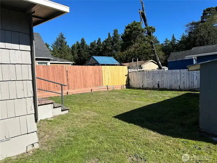 Front yard.