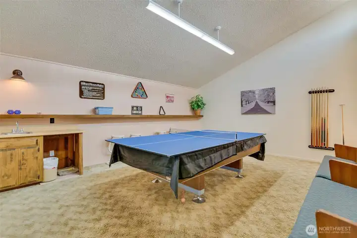 Clubhouse Pool Table