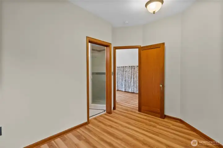 Another view of the second, upstairs ensuite bedroom