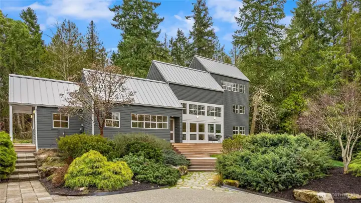 Thoughtful design and consideration results in a series of three staggard structures, each