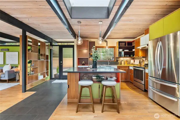 Kitchen View from Dining