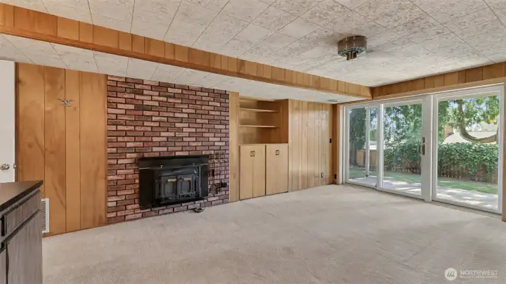 Lower level Family room