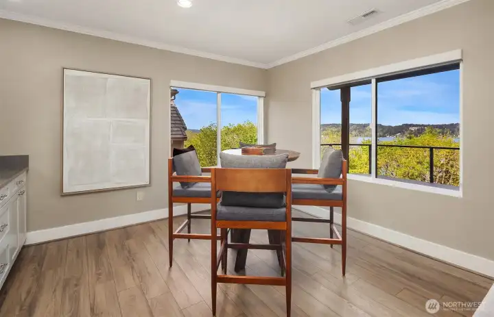 Views galore from every angle of this room.