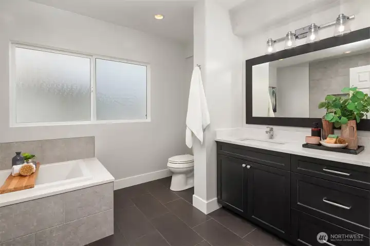 Lower Level Primary Bathroom