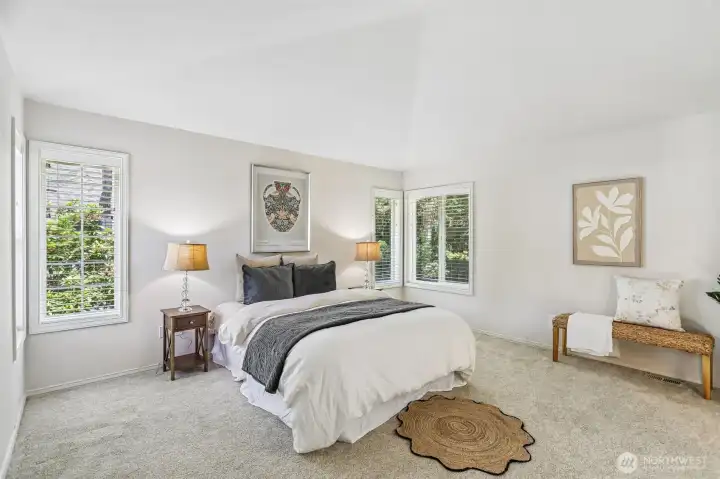 Large Primary bedroom. Large Primary bedroom.