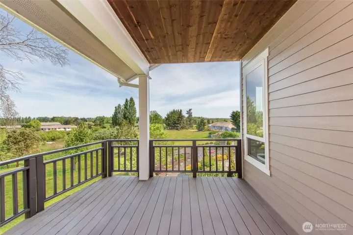 Covered Deck off Kitchen