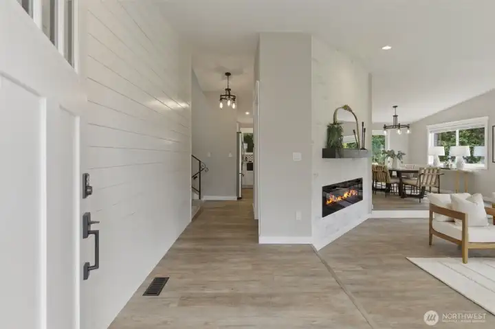 New electric fireplace insert