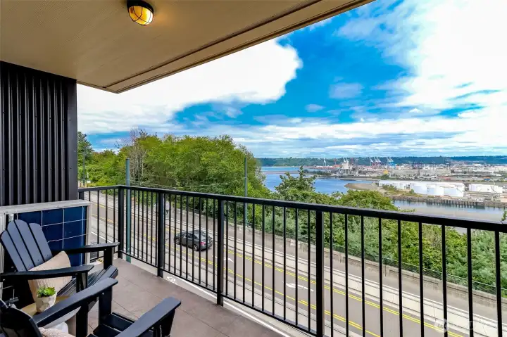 Relax on your balcony and enjoy all the beautiful views! Relax on your balcony and enjoy all the beautiful views!