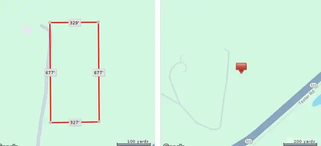 Approximate location of vacant land
