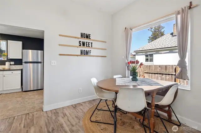 Awesome dining nook