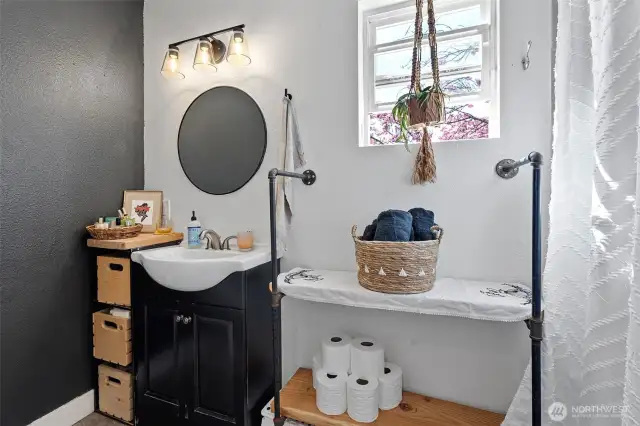 Full Bathroom with great natural light
