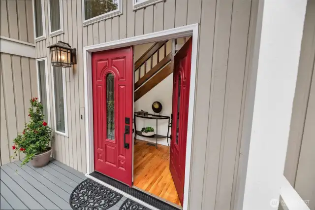 Welcome home. Come on in!