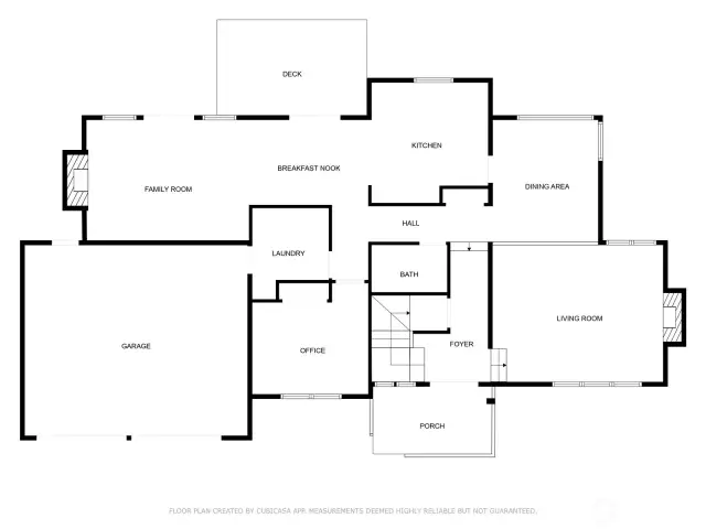 Main Floor Floor Plan