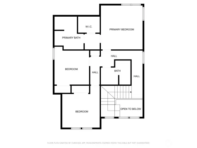 Upper Level Floorplan