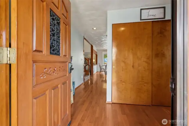 Welcome into the main level of this tri-level home—inviting living space just off the front entry, setting the tone for comfort & connection.