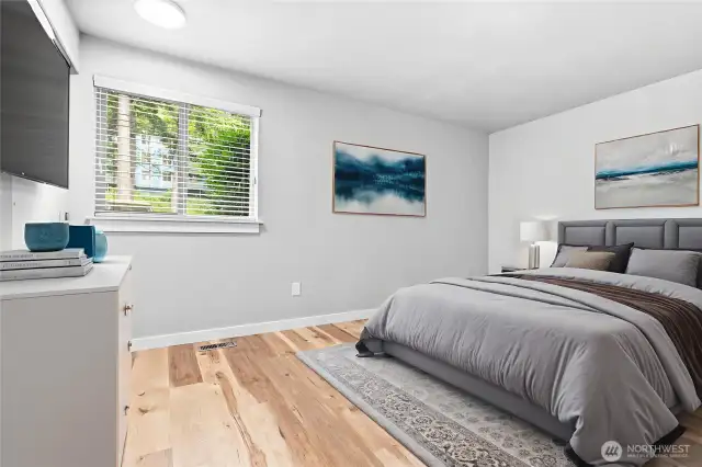 Virtually Staged Bedroom 2.