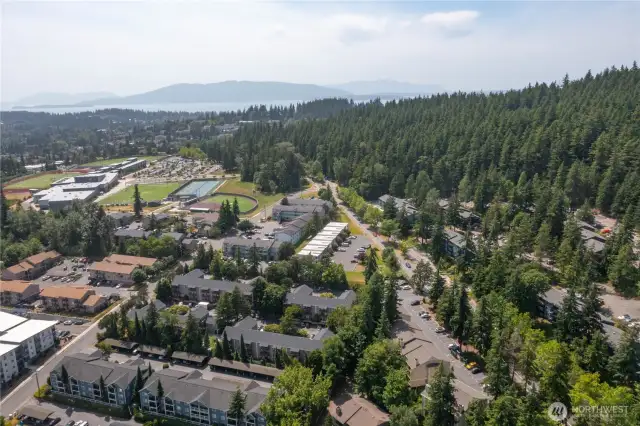 According to maps this property is a 4 minute bike ride to campus and a 14 min walk!