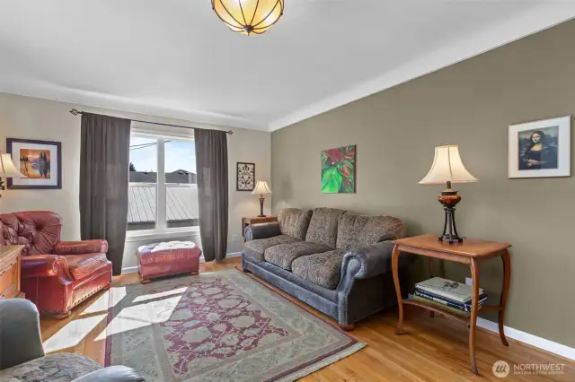 View of living room.