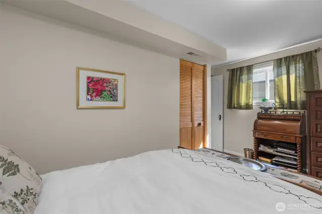 Bedroom #1 on lower level.