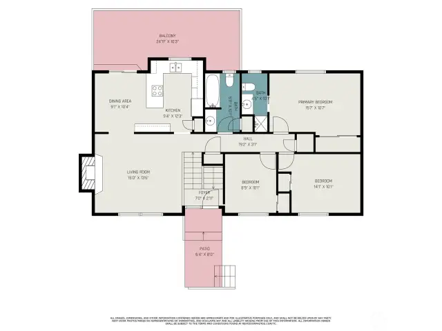 Main floor plan.