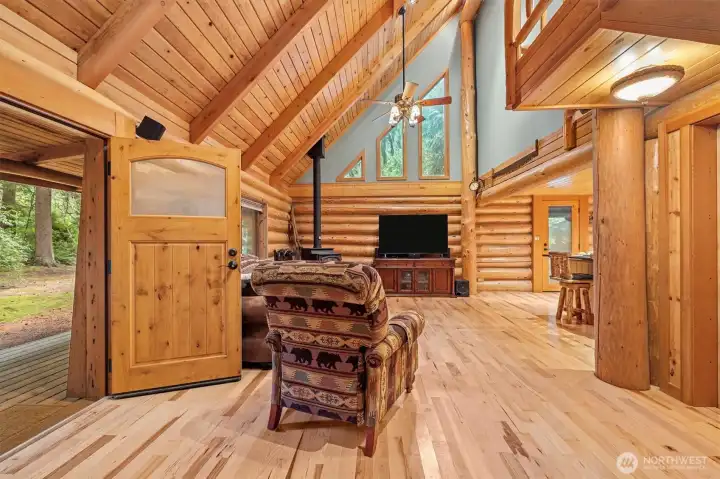 Beautiful Entrance with the Soaring Ceilings make a WOW first look.