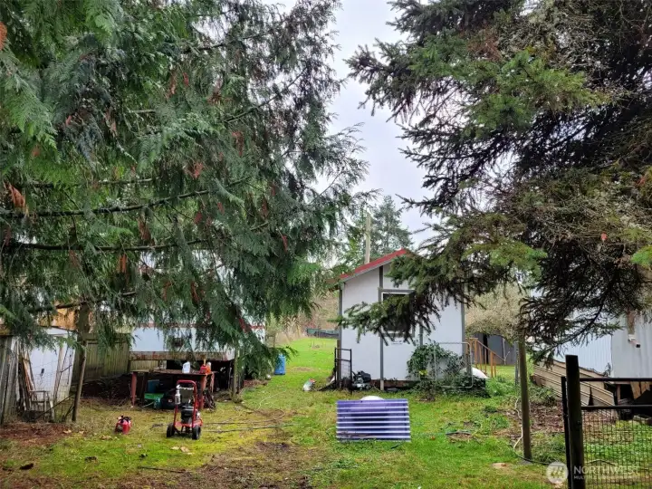 Looking west from 196th