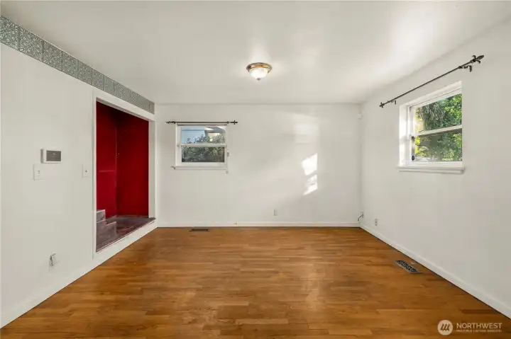 additional area of living room
