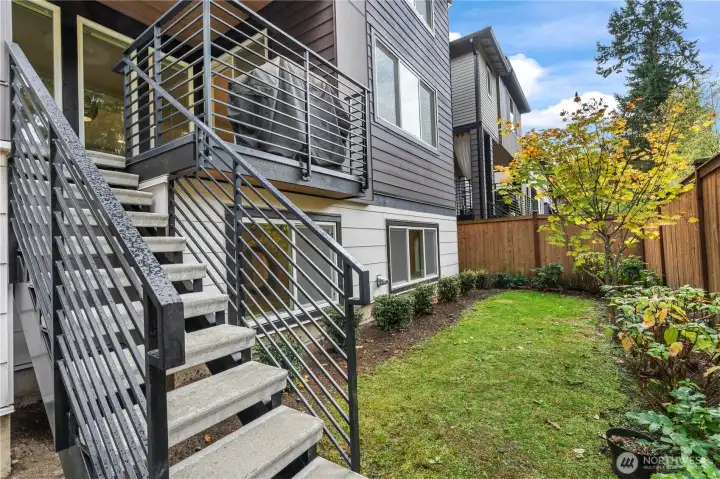 Enjoy second decks (one plumbed for gas) and a fully fenced yard.