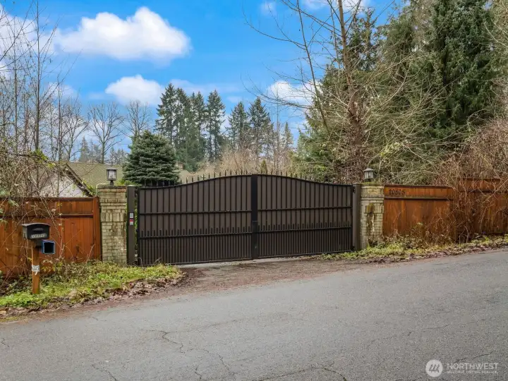 Gated Entrance