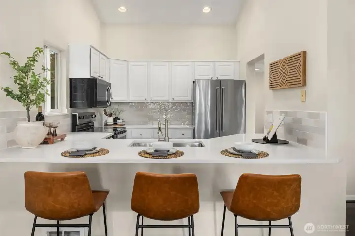 Open Concept Kitchen