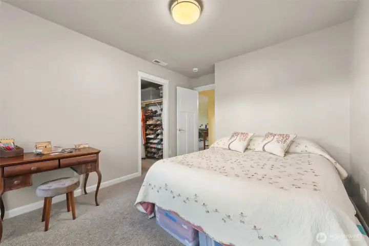 Third Bedroom with walk-in closet