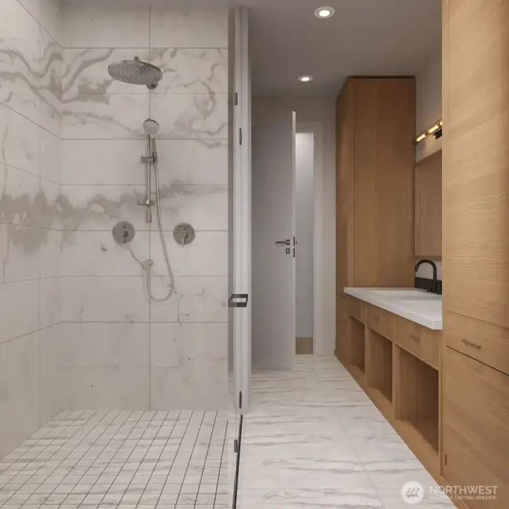 Bathroom rendering