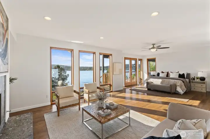 Another view of the primary towards the water view.