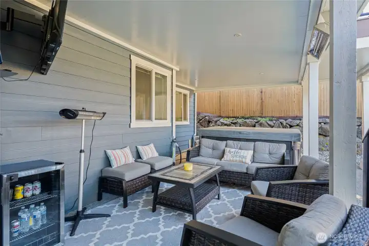 Covered Patio Area