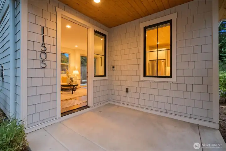 Front porch.