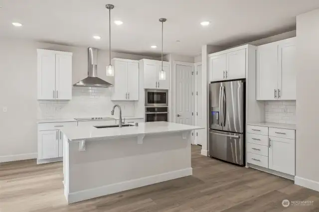 Kitchen with appliances