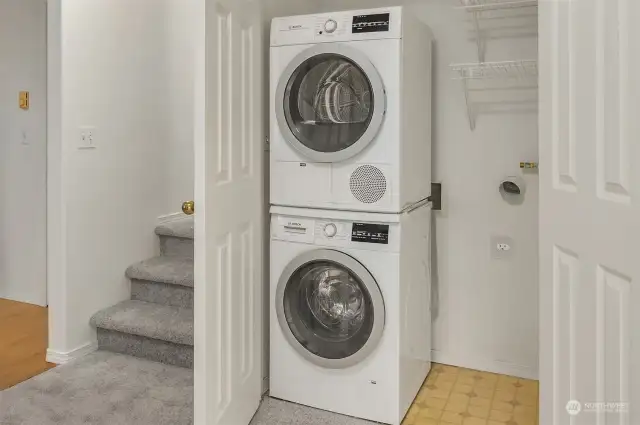 Laundry closet