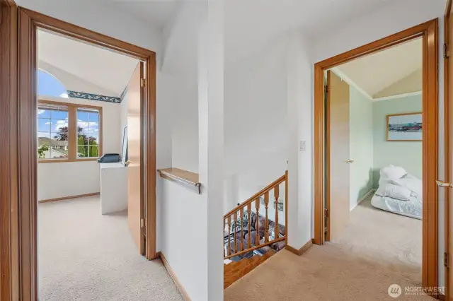 Upstairs hallway
