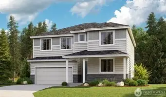 Photo is a rendering of similar home