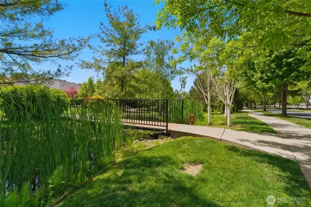 Neighborhood walking trails