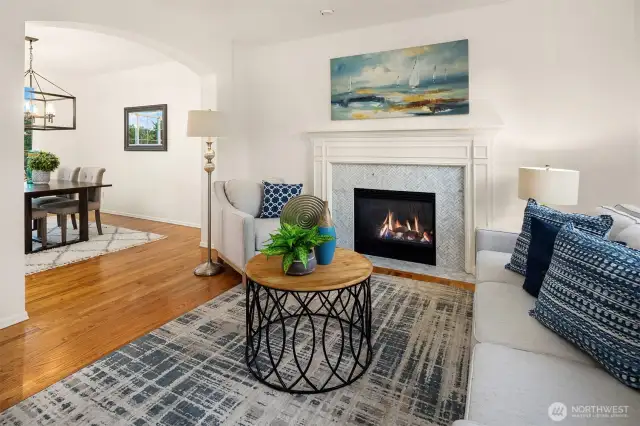 Another view of the formal living room.