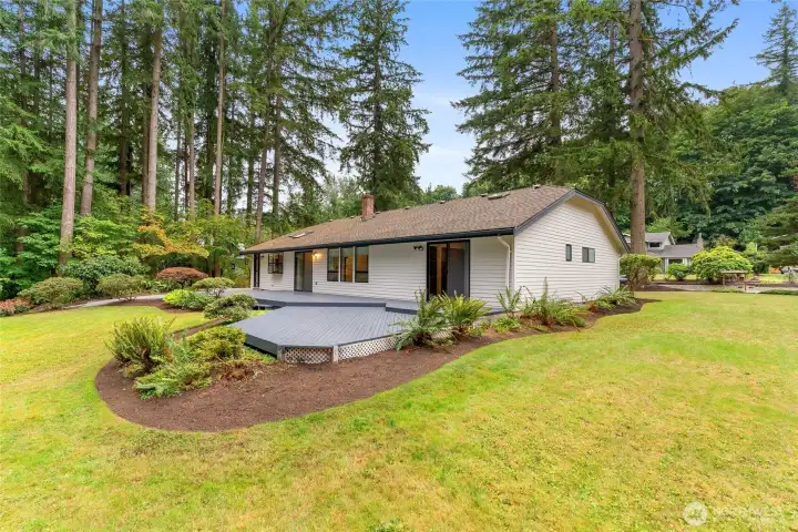 Low maintenance landscaping