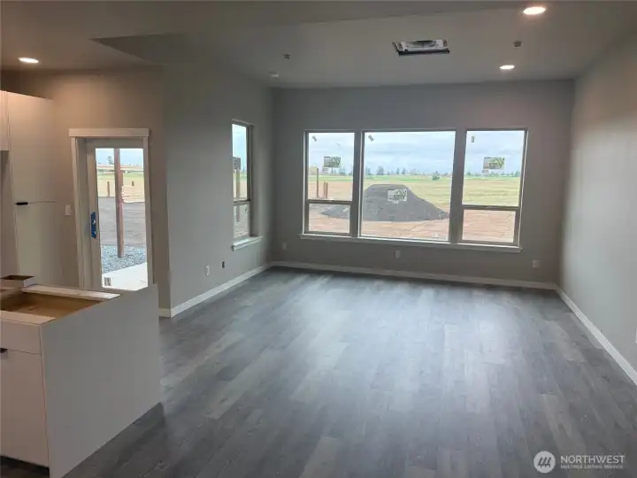 Living area looking out to backyard of 546 Northview