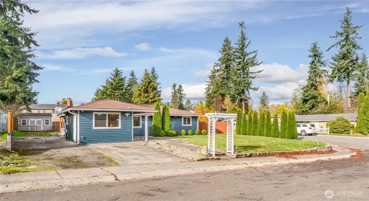 Wide sidewalks and quiet streets